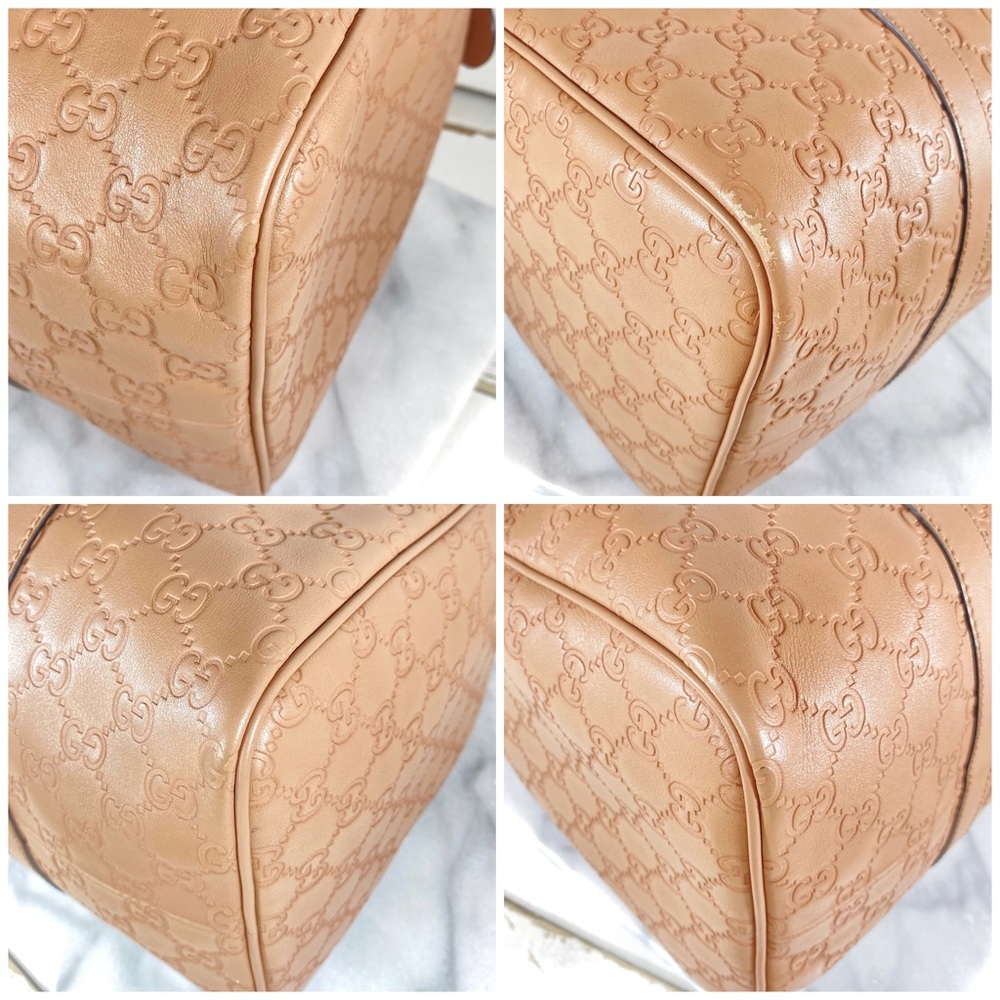 |SOLD| Gucci Guccissima Medium Boston Bag - Picture 9 of 12